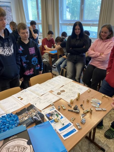 Prezentace společnosti ASSA ABLOY Rychnov pro žáky SPŠ NOME