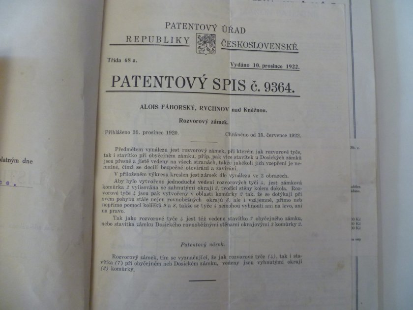 100 let od prvního dochovaného patentu značky FAB