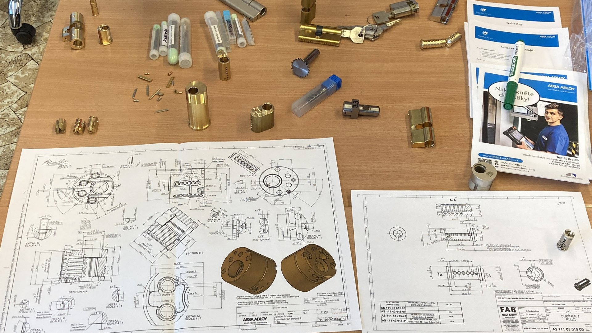 Prezentace společnosti ASSA ABLOY Rychnov pro žáky SPŠ NOME