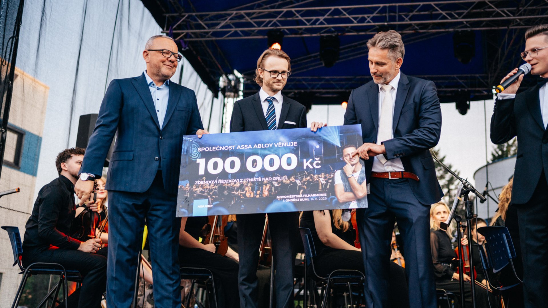 Koncert Novoměstské filharmonie a Ondřeje Rumla