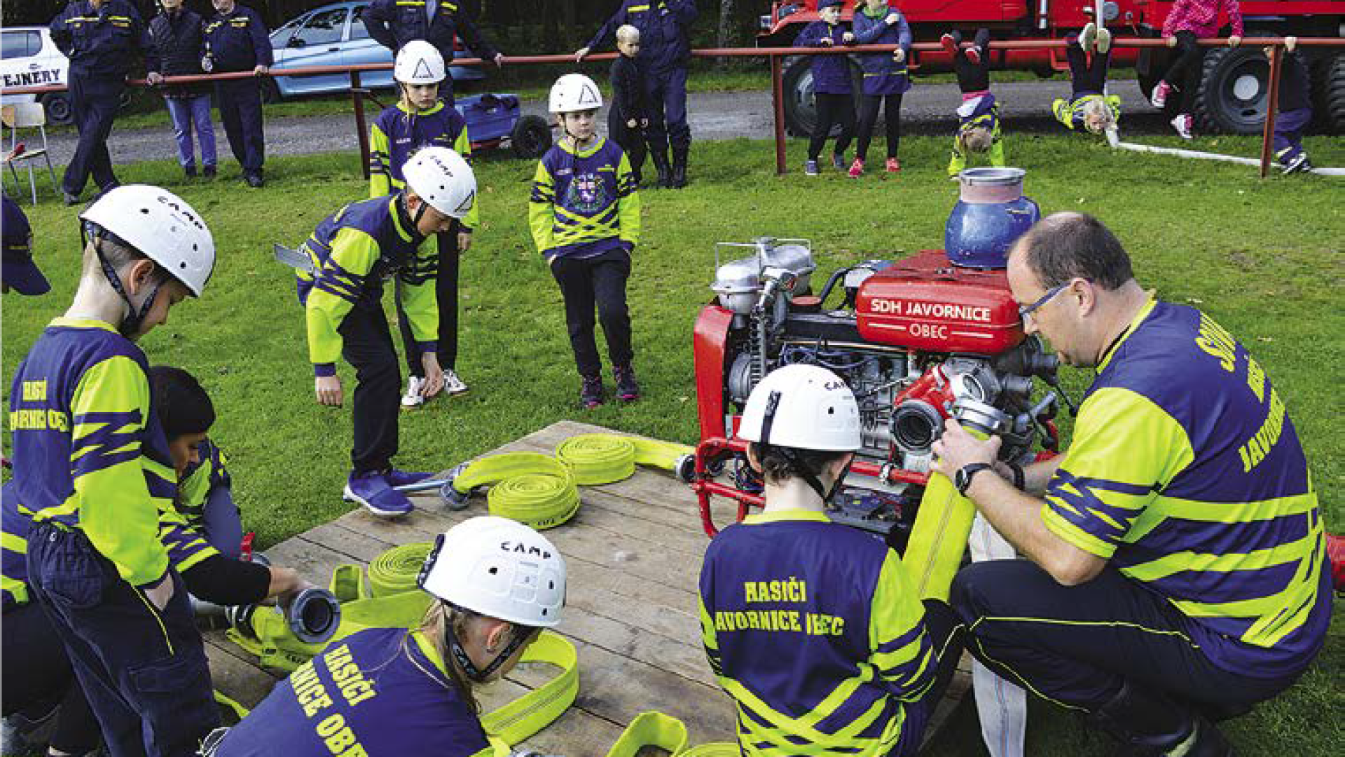 Hasičina mě baví odmala, říká v rozhovoru pro Fabka Magazín Michal Moravec